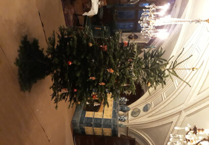 Vánoční prohlídky (2019) Vánoční stromek pro Matyáše Gallase ozdobili návštěvníci